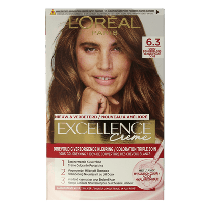 Excellence Excellence 6.3 Donker goudblond 1 Set - DrogistWereld