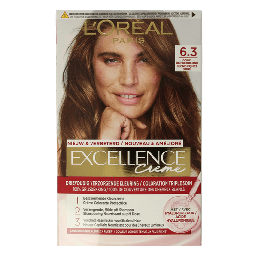 Excellence Excellence 6.3 Donker goudblond 1 Set - DrogistWereld