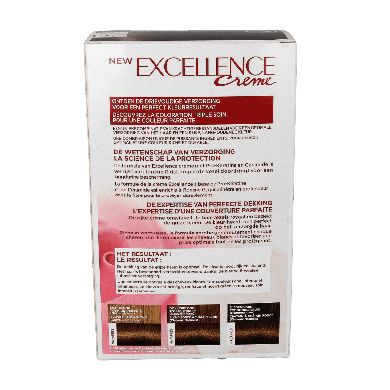 Excellence Excellence creme 5.3 licht goudbruin 1 Set - DrogistWereld