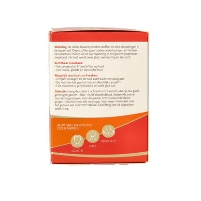 Facetrex Natural facelifting 50 Milliliter - DrogistWereld