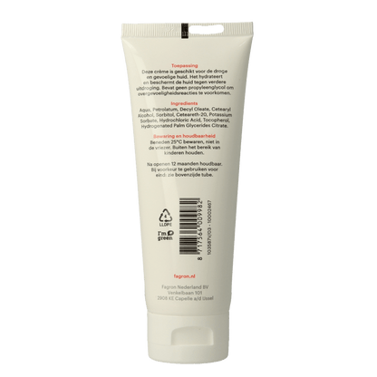 Fagron Cetomacrogol creme 20% vaseline 100 Gram - DrogistWereld
