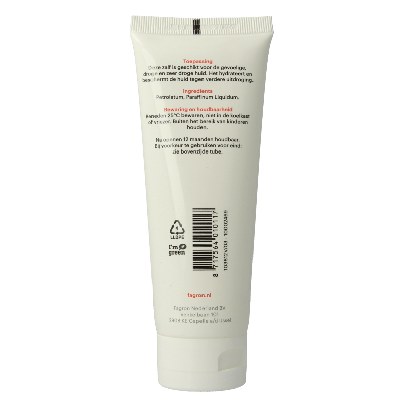 Fagron Vaseline album/witte tube 100 Gram - DrogistWereld