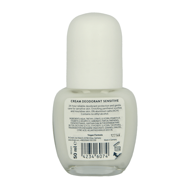 Fenjal Deodorant roller sensitive 50 Milliliter - DrogistWereld