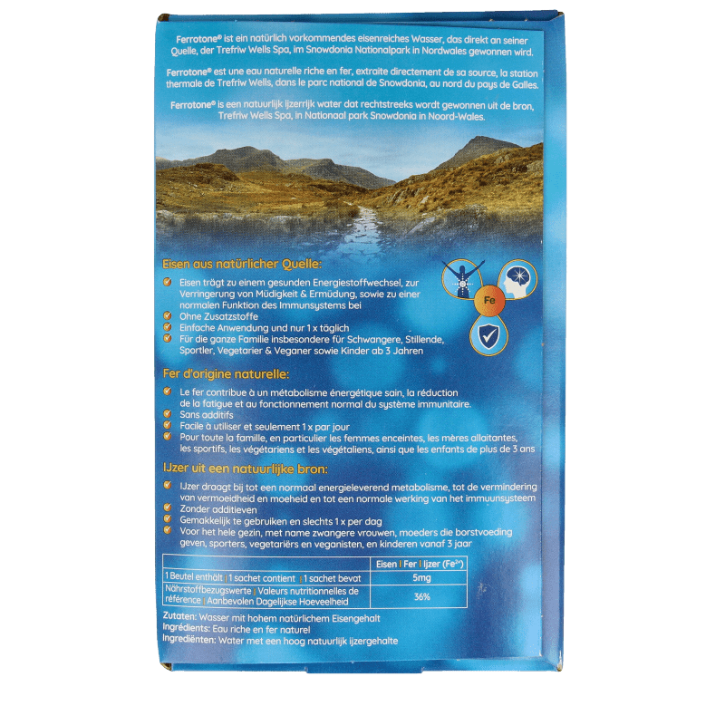 Ferrotone Natuurlijk ijzer 14 x 20ml 14 Stuks - DrogistWereld