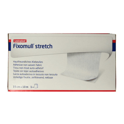 Fixomull Stretch 10m x 15cm 2038 1 Stuks - DrogistWereld