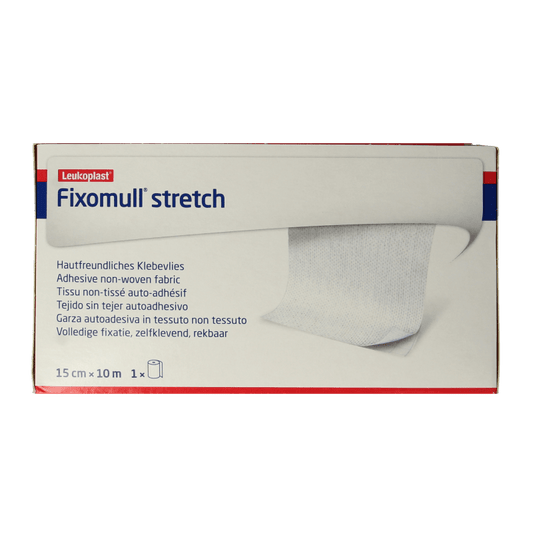Fixomull Stretch 10m x 15cm 2038 1 Stuks - DrogistWereld