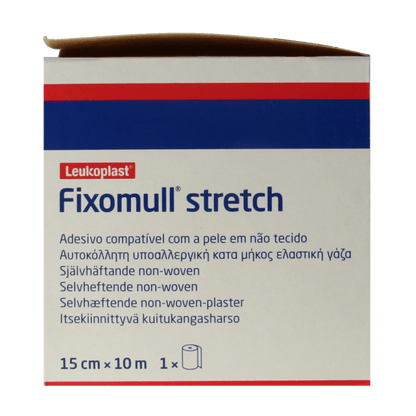 Fixomull Stretch 10m x 15cm 2038 1 Stuks - DrogistWereld