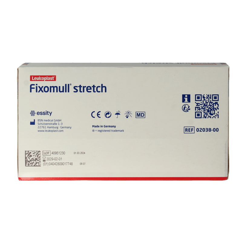 Fixomull Stretch 10m x 15cm 2038 1 Stuks - DrogistWereld