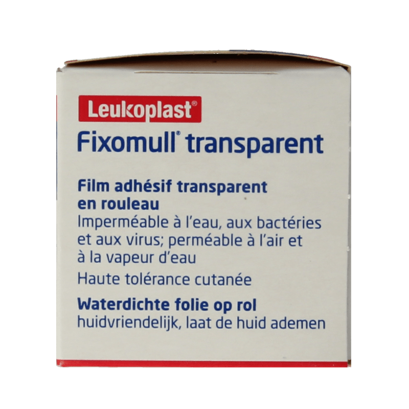 Fixomull Transparent 2m x 10cm 7221700 1 Stuks - DrogistWereld
