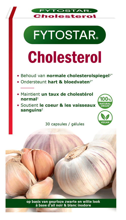 Fytostar Cholesterol 30 Capsules - DrogistWereld