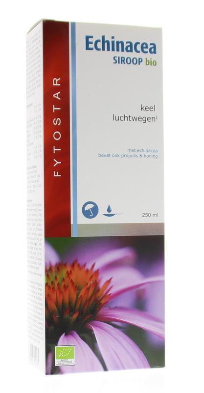 Fytostar Echinacea & propolis siroop bio 250 Milliliter - DrogistWereld