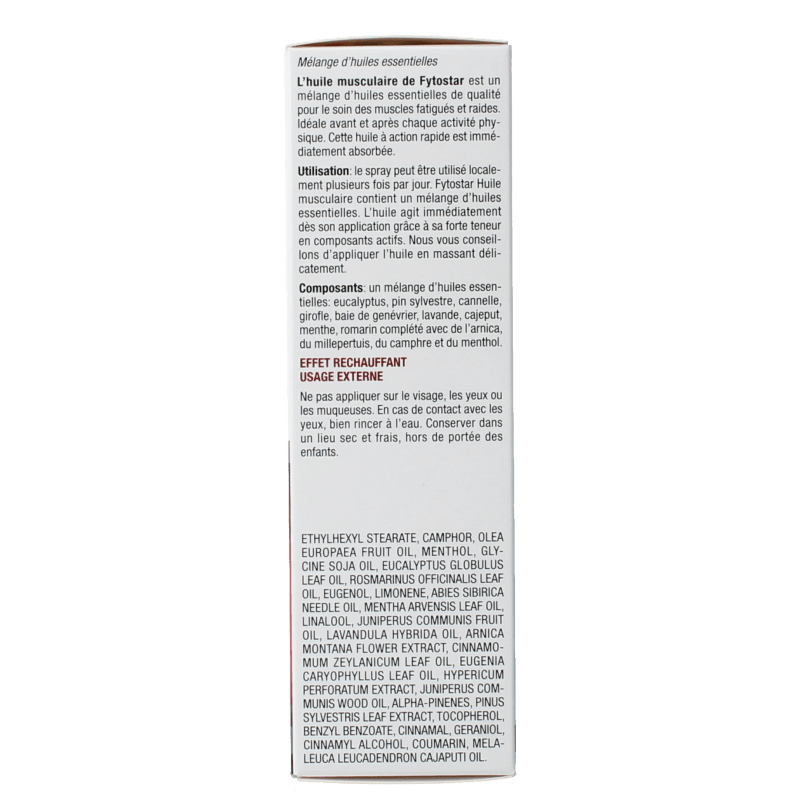 Fytostar Spierolie 30 Milliliter - DrogistWereld