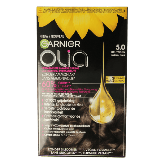 Garnier Olia 5.0 light brown 1 Set - DrogistWereld