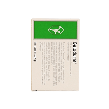 Gelodurat Myrtol forte 300mg 20 Capsules - DrogistWereld