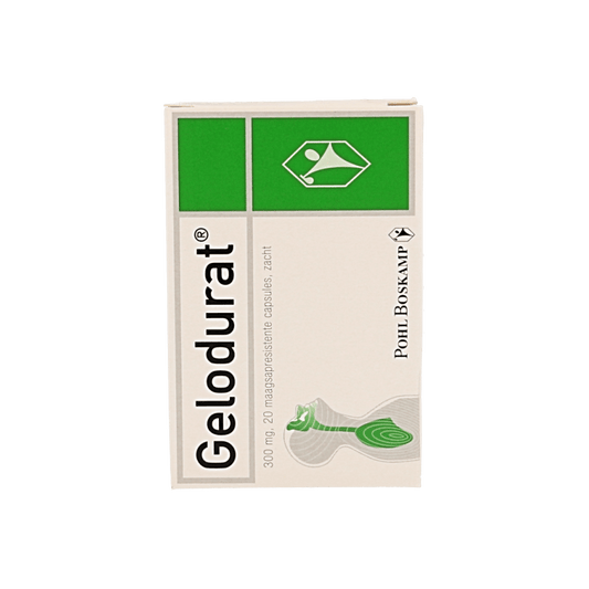 Gelodurat Myrtol forte 300mg 20 Capsules - DrogistWereld