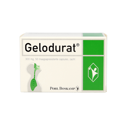Gelodurat Myrtol forte 300mg 50 Capsules - DrogistWereld