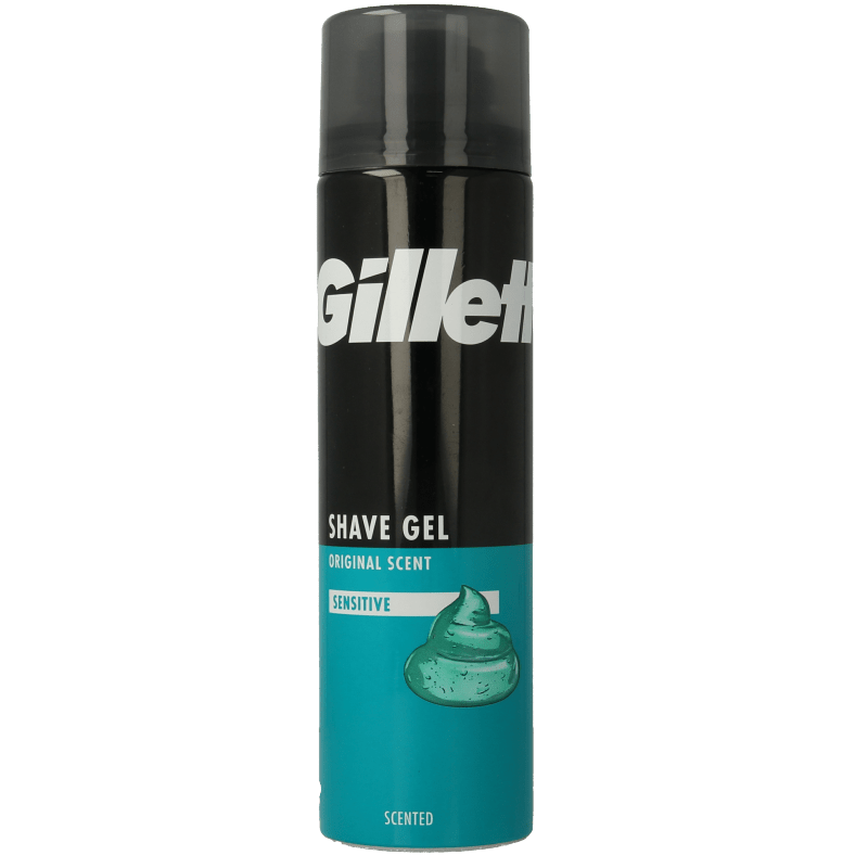 Gillette Base shaving gel sensitive 200 Milliliter - DrogistWereld
