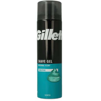 Gillette Base shaving gel sensitive 200 Milliliter - DrogistWereld