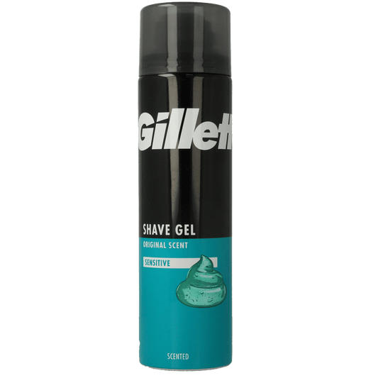 Gillette Base shaving gel sensitive 200 Milliliter - DrogistWereld