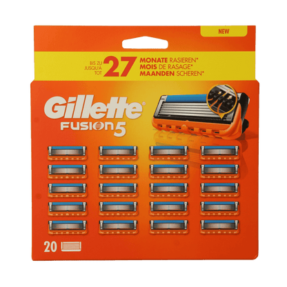 Gillette Fusion manual blades 20 Stuks - DrogistWereld