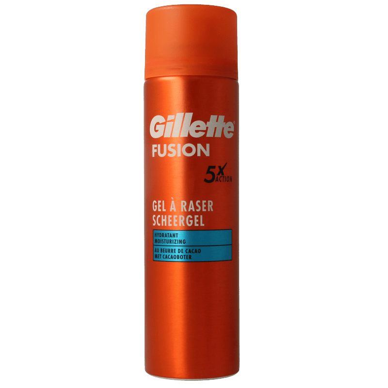 Gillette Fusion shaving gel 200 Milliliter - DrogistWereld