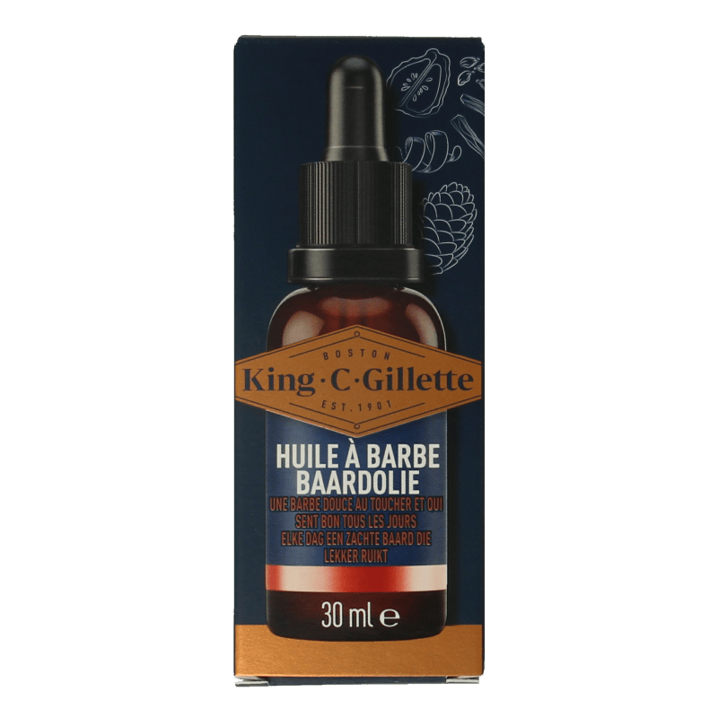 Gillette King c beard oil 30 Milliliter - DrogistWereld
