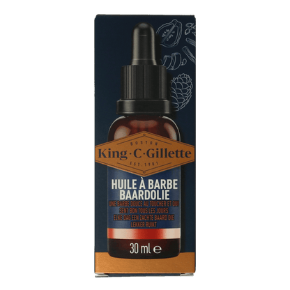 Gillette King c beard oil 30 Milliliter - DrogistWereld