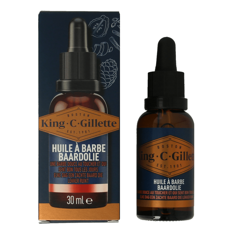 Gillette King c beard oil 30 Milliliter - DrogistWereld