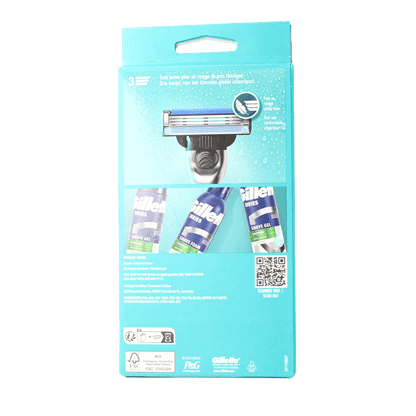 Gillette Mach3 base scheersysteem 1 Stuks - DrogistWereld