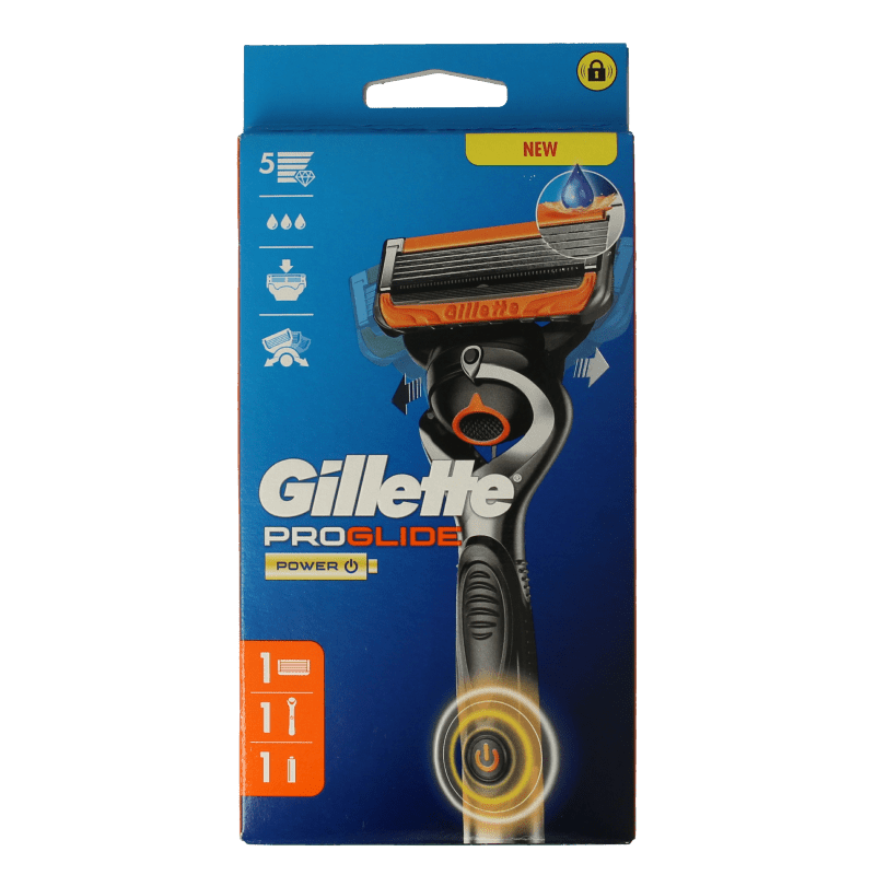 Gillette Proglide power razor 1 Stuks - DrogistWereld