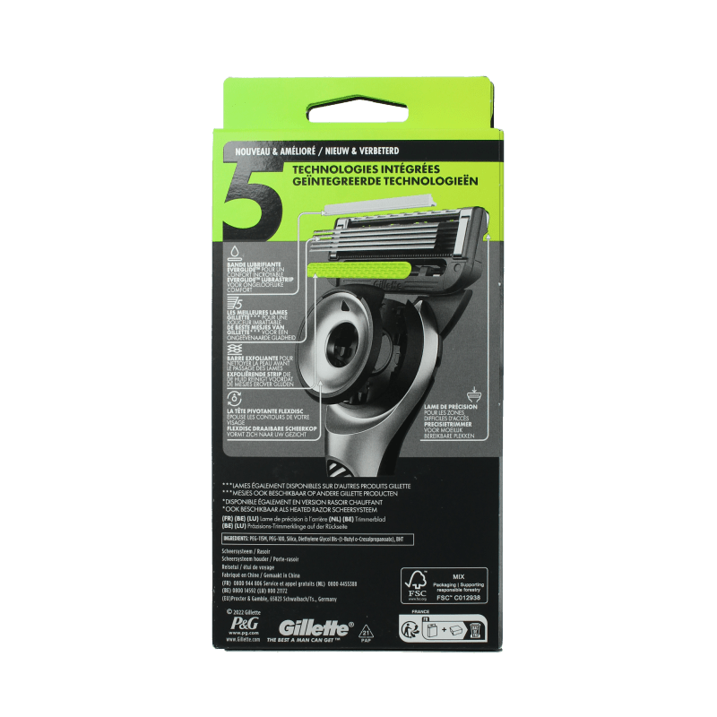 Gillette Scheersysteem stand 1 up 1 Stuks - DrogistWereld