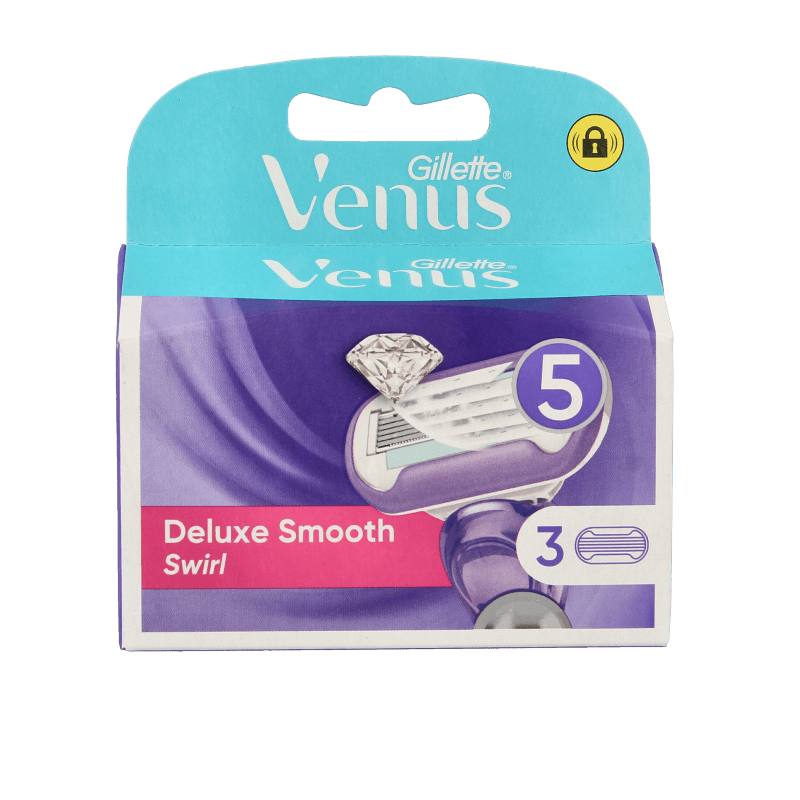 Gillette Venus deluxe smooth sensitive 3 Stuks - DrogistWereld