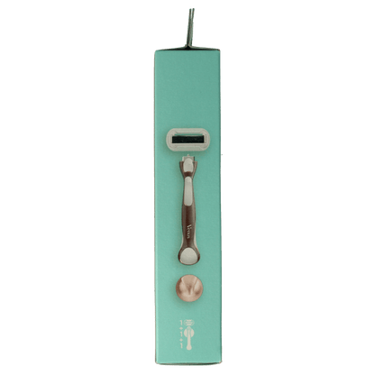 Gillette Venus deluxe smooth sensitive rosegold razor 1 Stuks - DrogistWereld