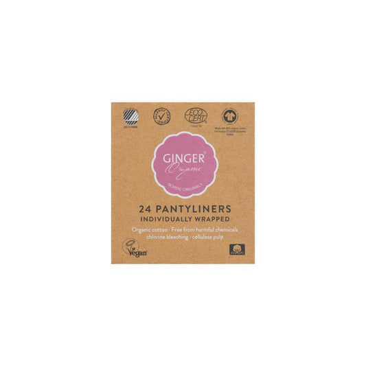 Ginger Organic Inlegkruisjes individueel verpakt 24 Stuks - DrogistWereld