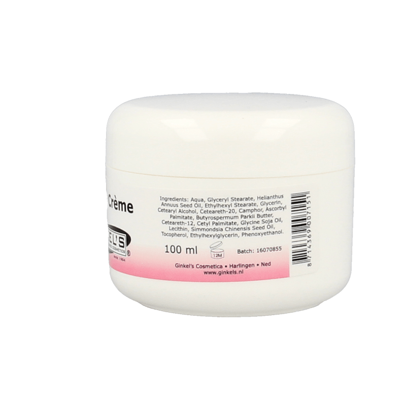 Ginkel's Kamfercreme 100 Milliliter - DrogistWereld