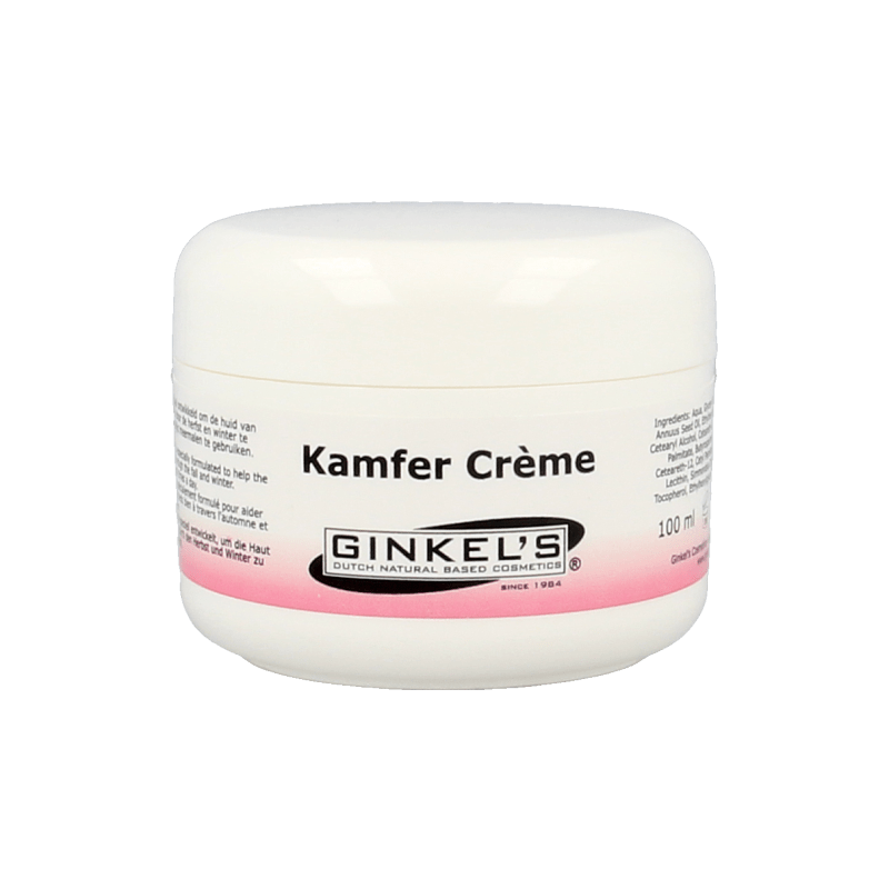 Ginkel's Kamfercreme 100 Milliliter - DrogistWereld
