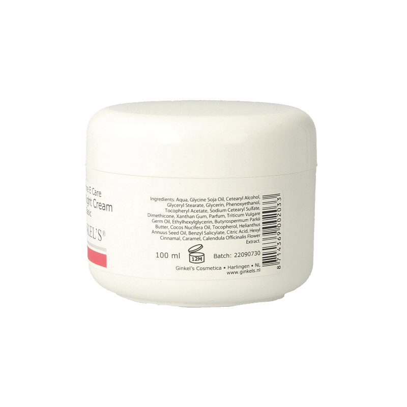 Ginkel's Vitamine E dag - en nachtcreme 100 Milliliter - DrogistWereld