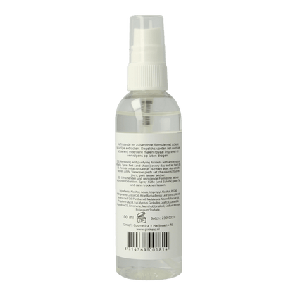 Ginkel's Zweetvoetenspray 100 Milliliter - DrogistWereld