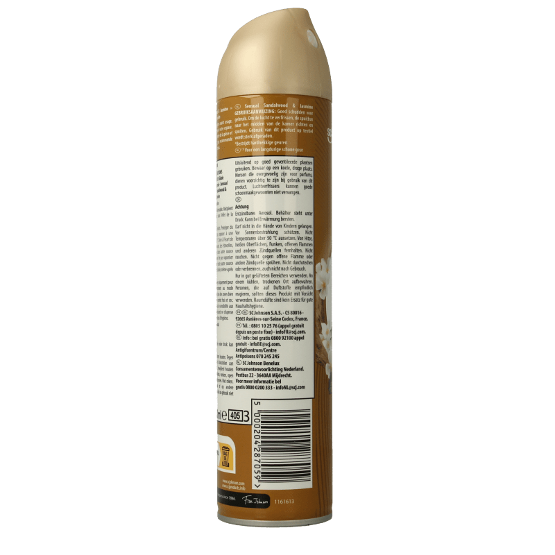 Glade Aerosol sensual sandelwood & jasmin 300 Milliliter - DrogistWereld