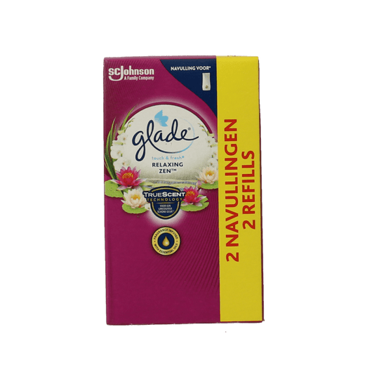 Glade One touch navul relax zen 2 Stuks - DrogistWereld