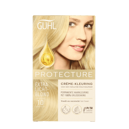 Guhl Beschermende cremekleur 10 extra lichtblond 1 Set - DrogistWereld