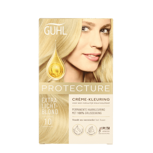 Guhl Beschermende cremekleur 10 extra lichtblond 1 Set - DrogistWereld