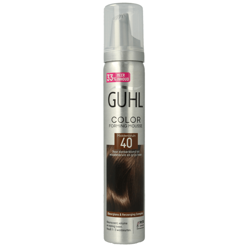 Guhl Color form mousse 40 middenbruin 100 Milliliter - DrogistWereld