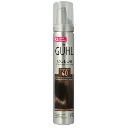 Guhl Color form mousse 40 middenbruin 100 Milliliter - DrogistWereld