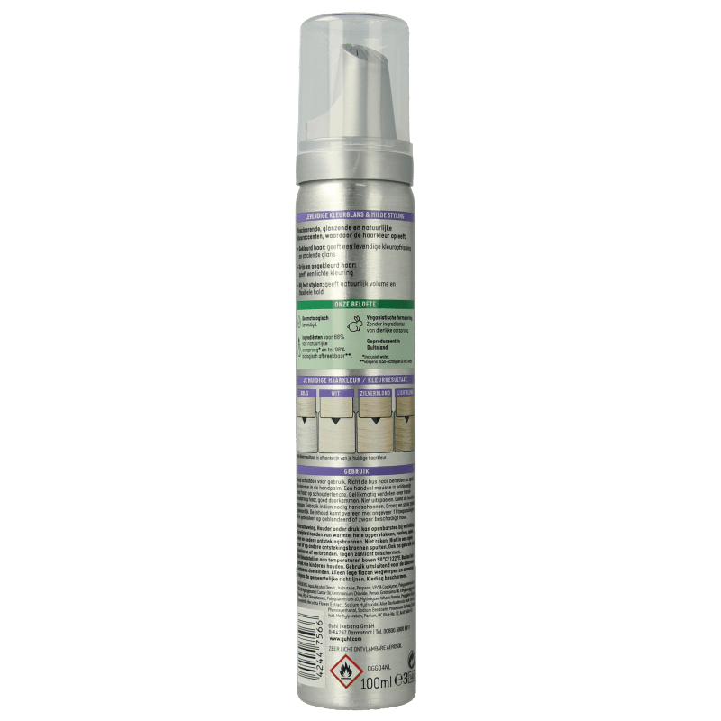 Guhl Color form mousse 98 zilverblond 100 Milliliter - DrogistWereld
