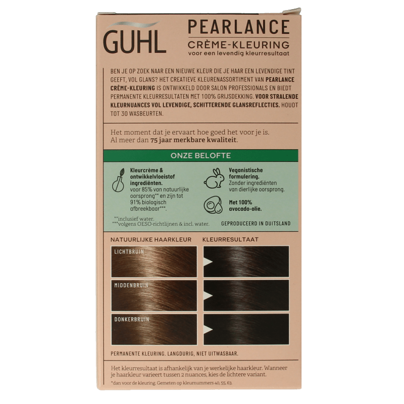 Guhl Intensieve cremekleur 40 middenbruin 1 Set - DrogistWereld