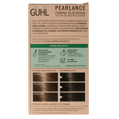 Guhl Intensieve cremekleur 40 middenbruin 1 Set - DrogistWereld