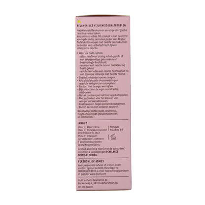 Guhl Intensieve cremekleur 55 warm roodbruin 1 Set - DrogistWereld