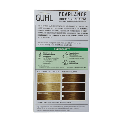 Guhl Pearlance intensieve cremekleur 72 middenblond 1 Set - DrogistWereld