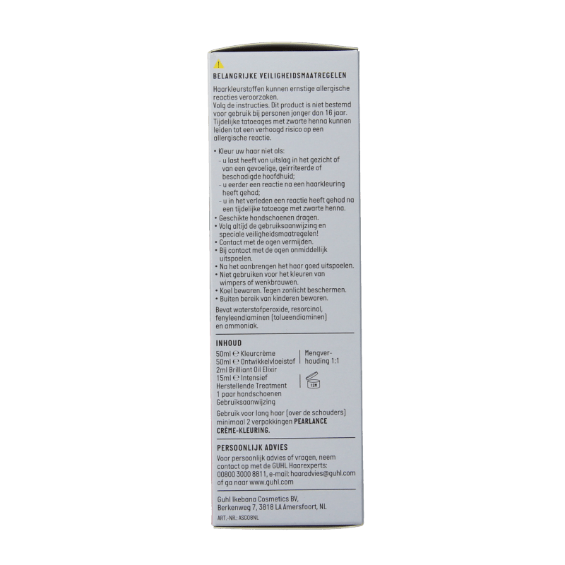 Guhl Pearlance intensieve cremekleur 72 middenblond 1 Set - DrogistWereld
